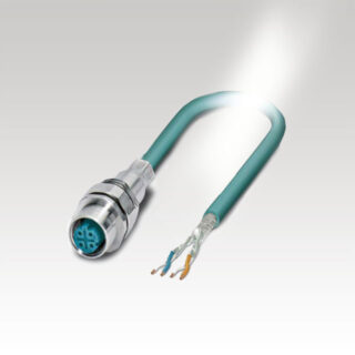 1528484 SACCEC-M12FSD-4CON-M16/0.5-931