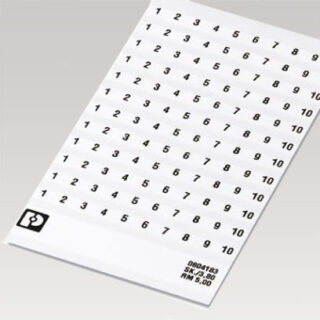 0804183:0001 SK 5/3.8:FORTL.ZAHLEN 1-10