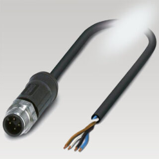 1454040 SAC-4P-M12MS/ 2.0-28X OD