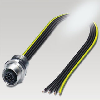 1424137 SACC-E-M12FSS-4CON-M16/0.5 PE